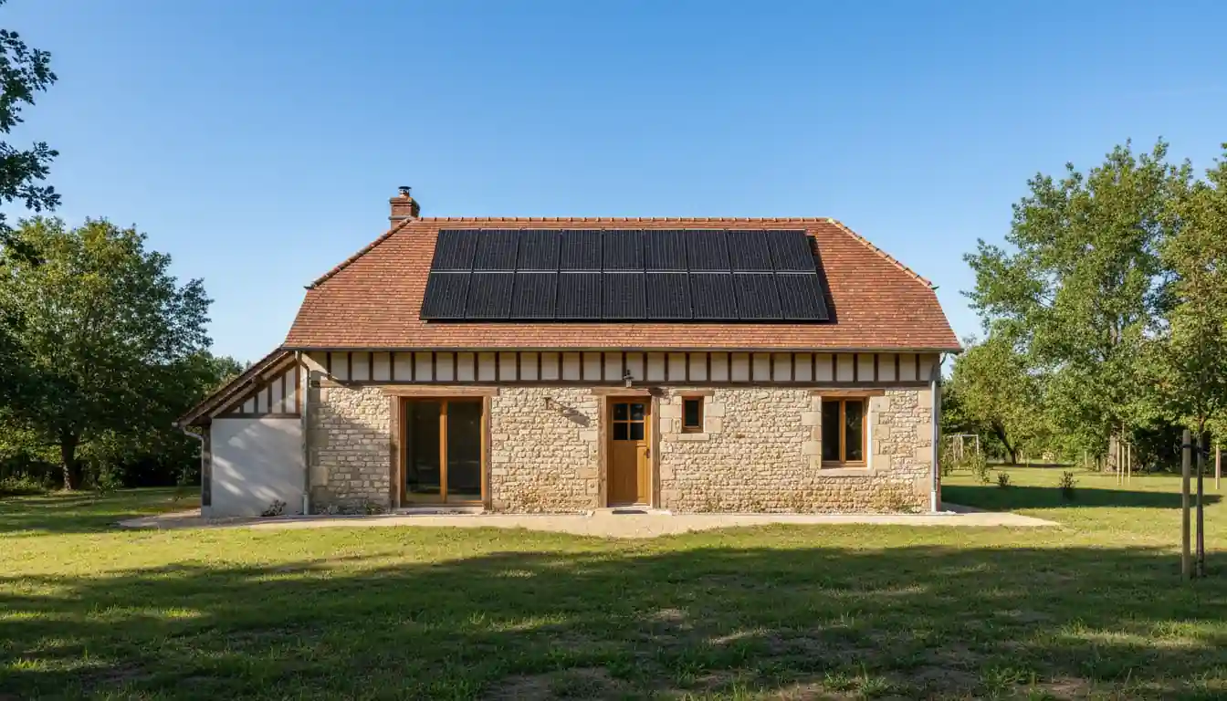 Installation de Panneaux Solaires à Cubzac-les-Ponts, La Cabane